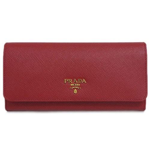 オイルペイント プラダ 財布 1MH132 PRADA ファスナー長札 パスケース