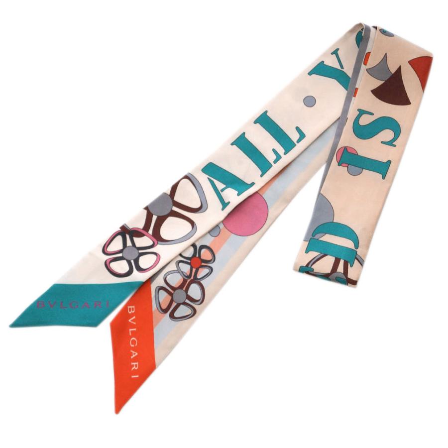 期間限定送料無料 ブルガリ スカーフ レディース リボンスカーフ Fiorever Shelley 5ｘ1 シルク100 ミルキー オパール 最適な価格 Www Skylanceronline Com