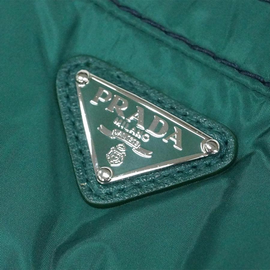 2900 レディース ジップアップ シャネル ダウンベスト ファッション プラダ Verde Prato 38サイズ グリーン グリーン アウトレット Prada 千客万来や ダウンベスト ナイロン 2900np Verp ブランド Come