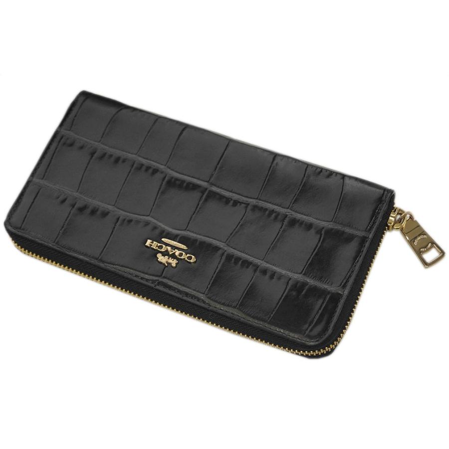 コーチ Coach 二つ折り財布 マディソン グレー 小物 レザー 43566 クロコ型押し レディース 114 201805090796 ベクトルパーク