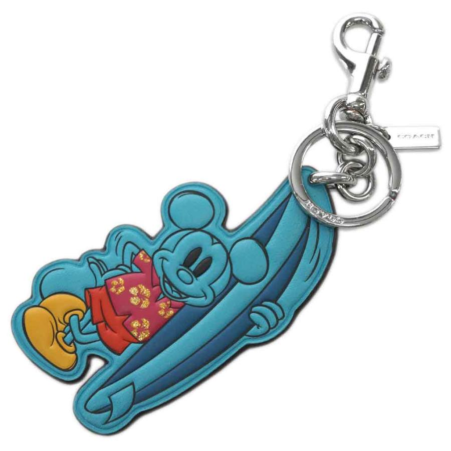 コーチ キーリング 3915 Svmvx キーホルダー Disney X Coach スポーツ ミッキーマウス バッグチャーム シルバー アクア マルチ アウトレット 3915 Svmvx ブランド Come 千客万来や 通販 Yahoo ショッピング