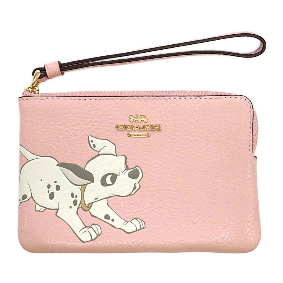 コーチ ポーチ Imaom ポシェット Disney X Coach コーナー ジップ リストレット ウィズ ダルメシアン ブロッサム アウトレット Imaom ブランド Come 千客万来や 通販 Yahoo ショッピング