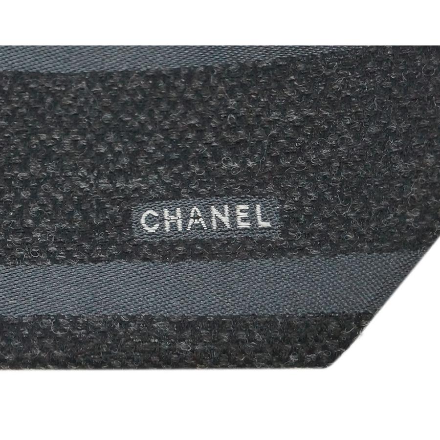 全商品オープニング価格 特別価格 シャネル ネクタイ AA6908 メンズ ジャガード デザイン ストライプ ロゴ グレー/ブラック ギフト