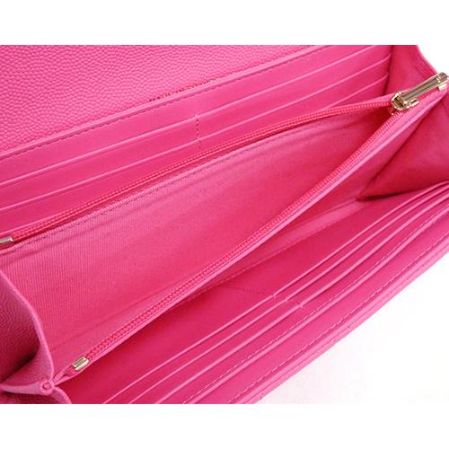 【２点セット】 シャネル 財布 AP0241 クラシック ロング フラップウォレット マトラッセ グレインド シャイニー カーフスキン ピンク ゴールド金具 【W3255125981】(114180円)