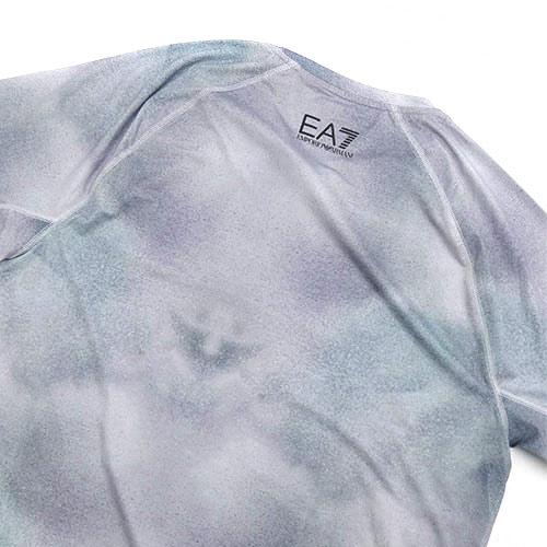 エンポリオ アルマーニ Tシャツ メンズ EA7 丸首 半袖 VIGOR7 ロゴ プリント グレー 3XLサイズ 3LPT19 ar51053 新品｜come｜07
