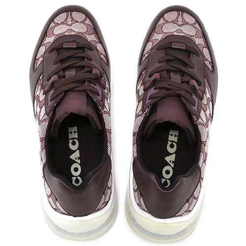 最も シューズ コーチ C5994 Lzd アウトレット 約27cm D 9 サイズ バーガンディー オックスブラッド スニーカー コート Citysole メンズ スニーカー Raffles Mn