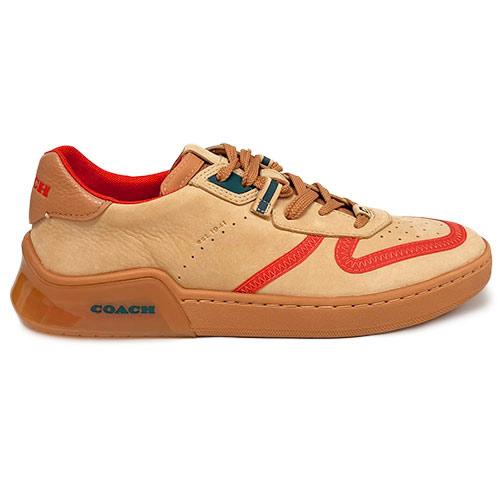 新品 コーチ シューズ C7086 Nat Coach メンズ Citysole コート スニーカー ナチュラル サイズ 9 D 約27cm アウトレット Marumbienergia Com Br