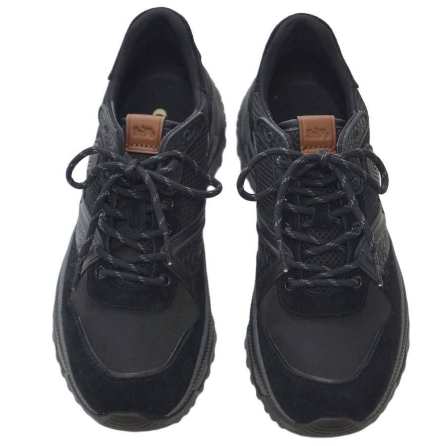 コーチ シューズ G4498 Blk メンズ スニーカー C143 ランナー ウィズ コーチ パッチ ブラック アウトレット G4498 Blk ブランド Come 千客万来や 通販 Yahoo ショッピング