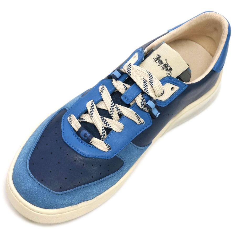 超特価セール コーチ シューズ G4942 Q9w Coach メンズ スニーカー シティーソール コート カラーブロック アドミラル ブライトブルー サイズ9 D 27cm アウトレット ランキング受賞 Www Ozkayahali Com