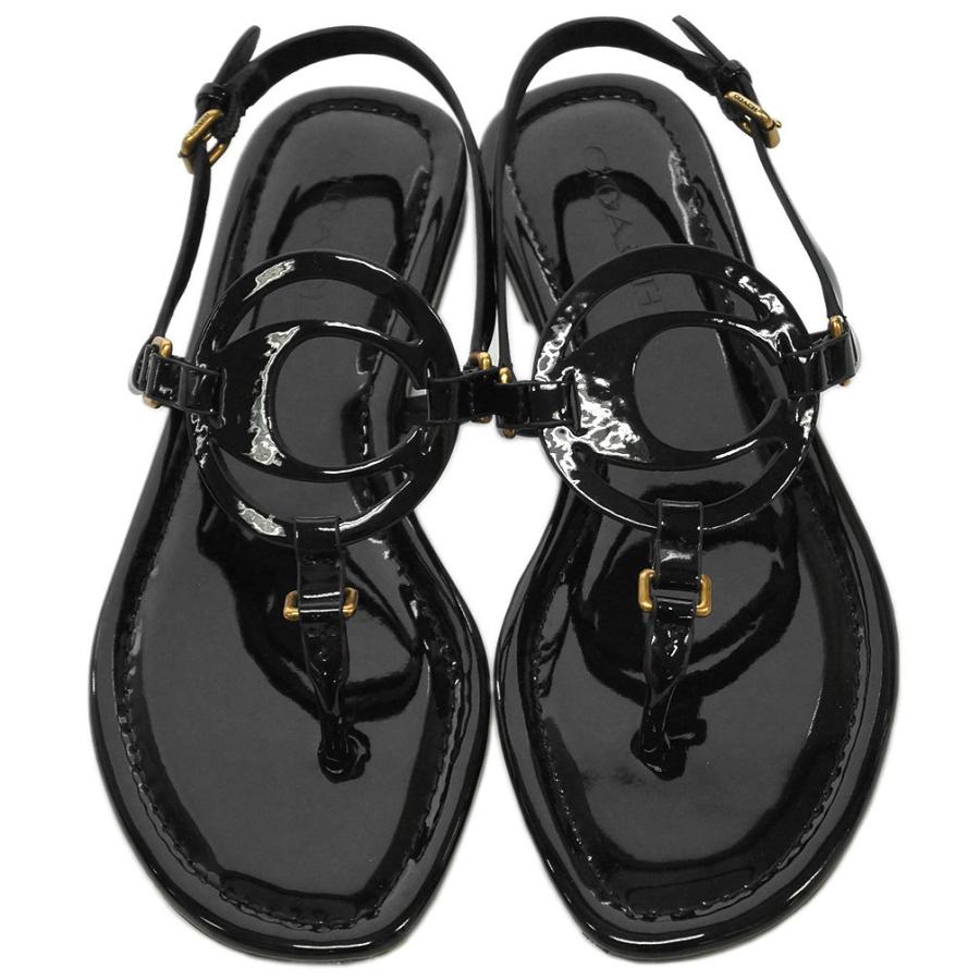 コーチ サンダル G4976 Blk レディース トングシューズ ジェリー サンダル ブラック サイズ7 B 24cm アウトレット G4976 Blk ブランド Come 千客万来や 通販 Yahoo ショッピング