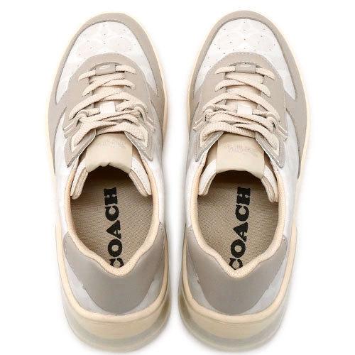 コーチ シューズ G5114-CHK メンズ CITYSOLE コート スニーカー チョーク アウトレット メンズ スニーカー コーチ CHK CITYSOLE コート チョーク アウトレット