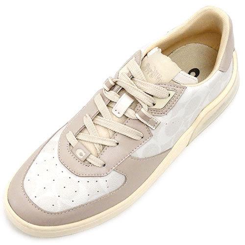 コーチ シューズ G5114-CHK メンズ CITYSOLE コート スニーカー チョーク アウトレット メンズ スニーカー コーチ CHK CITYSOLE コート チョーク アウトレット