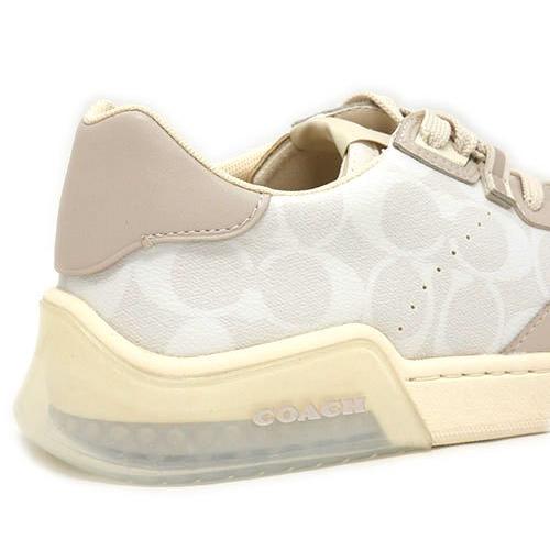 コーチ シューズ G5114-CHK メンズ CITYSOLE コート スニーカー チョーク アウトレット メンズ スニーカー コーチ CHK CITYSOLE コート チョーク アウトレット