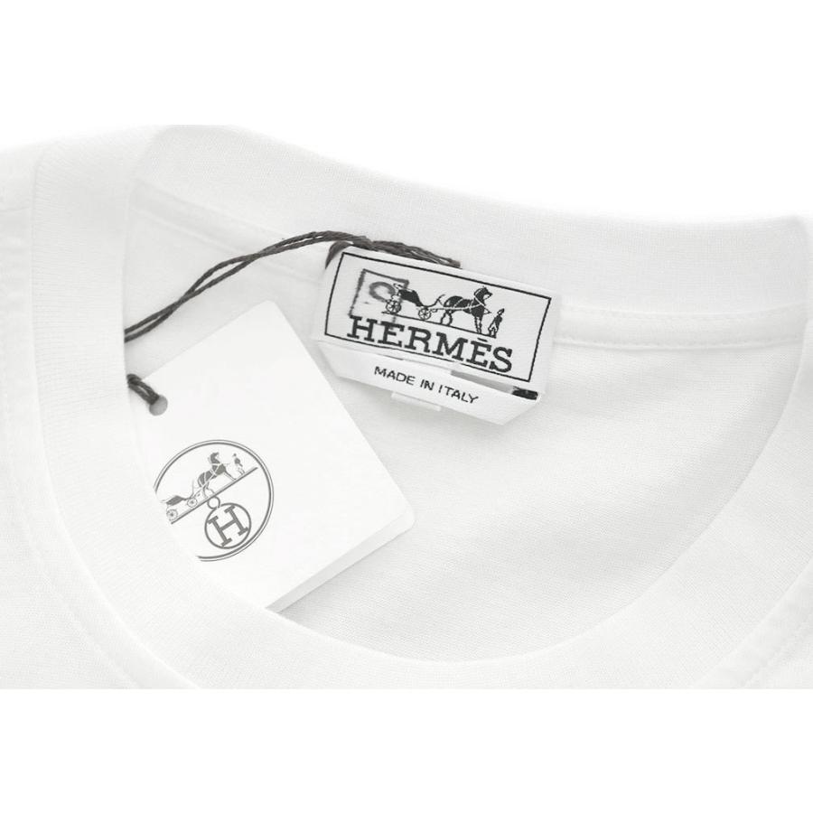 エルメス Tシャツ H037700HA76 ソルド メンズ 半袖 丸首 プリント GRIS ホワイト/グレーマルチ Sサイズ  :h037700ha76:ブランド・COME 千客万来や - 通販 - Yahoo!ショッピング