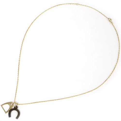 エルメス ネックレス H057026FD00 ペンダント アミュレット ホース 