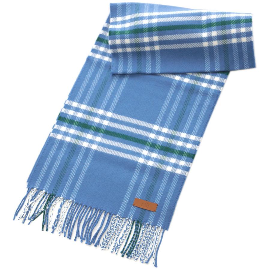 エルメス マフラー Hs02 ソルド メンズ Echarpe カシミア100 30ｘ140 Blanket Check スカイブルー グリーン Hs02 ブランド Come 千客万来や 通販 Yahoo ショッピング