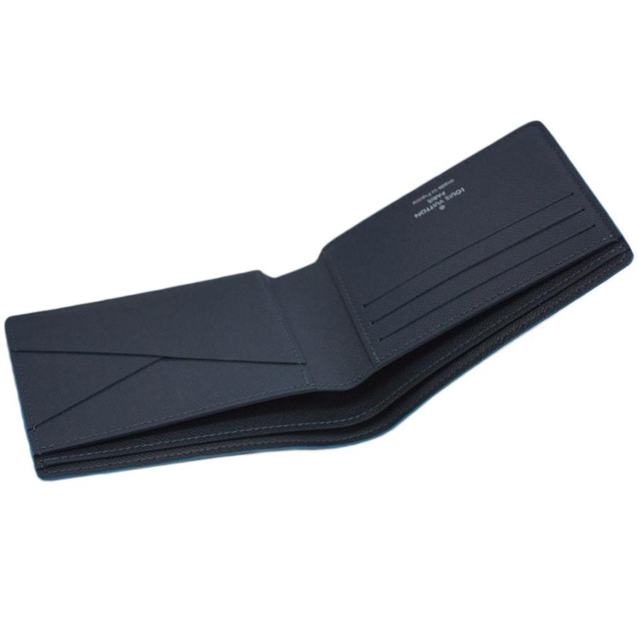 ルイヴィトン M 財布 タイガ Lv メンズ 二つ折り斜めカード札入れ Articles De Voyage ポルトフォイユ ミュルティプル ブルーマリーヌ M ブランド Come 千客万来や 通販 Yahoo ショッピング