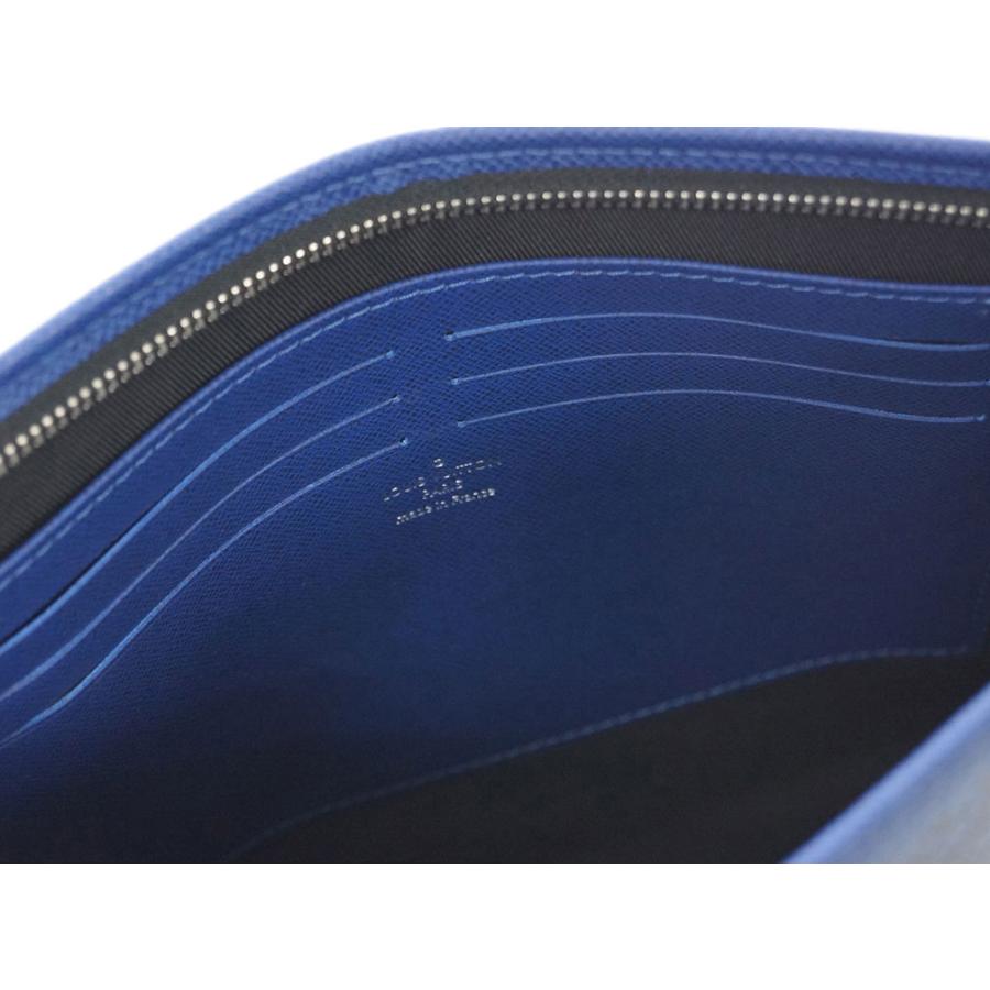 ルイヴィトン M30423 バッグ タイガラマ ポシェット・ヴォワヤージュ MM コバルト LV メンズ トラベルポーチ クラッチバッグ 千客万来や