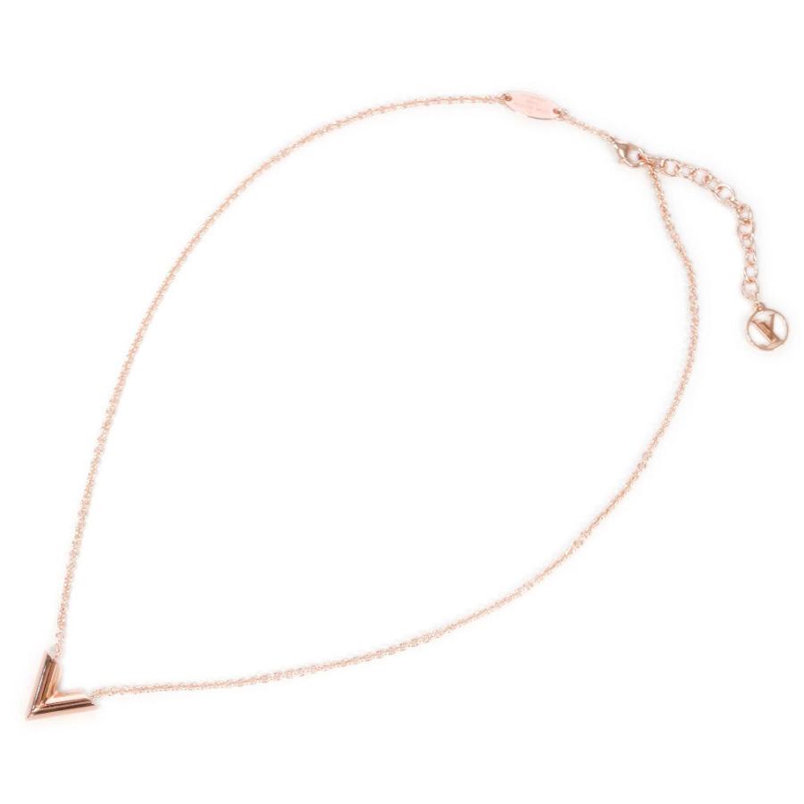 ルイヴィトン M ネックレス コリエ エセンシャルv ローズゴールド ヴィトン アクセサリー Lv ペンダント 専用箱付き M ブランド Come 千客万来や 通販 Yahoo ショッピング