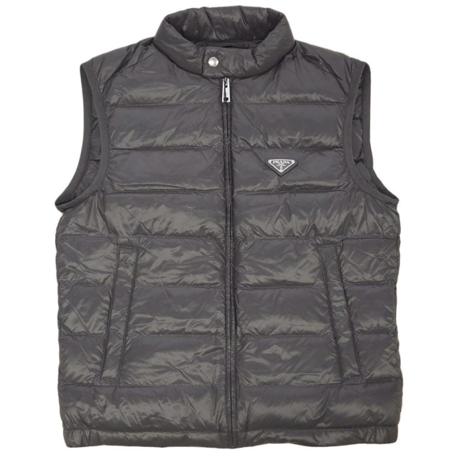 プラダ ダウンベスト Sga4 メンズ ジップアップ Piombo ピオンボ グレー 46サイズ アウトレット Sga4nl Pio ブランド Come 千客万来や 通販 Yahoo ショッピング