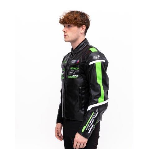 elf（エルフ） エヴォルツィオーネPUレザージャケット メンズサイズ EJ