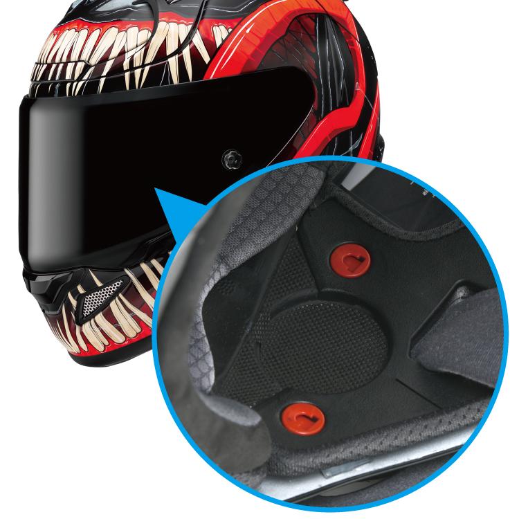 HJC フルフェイスヘルメット MARVEL RPHA12 ベノム3 HJH257 HJC