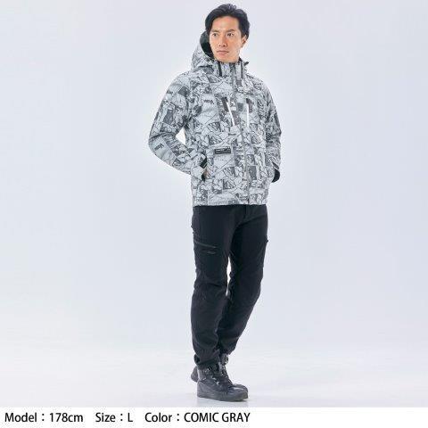 TAICHI ソフトシェル オールシーズンパーカ メンズサイズ RSJ730