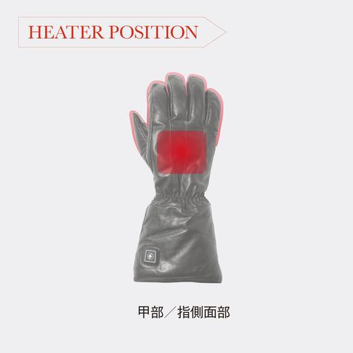 ヒートマスター 電熱レザーグローブ Lサイズ HEATMASTER（ヒートマスター） 取寄 12VヒートレザーグローブType-1 L
