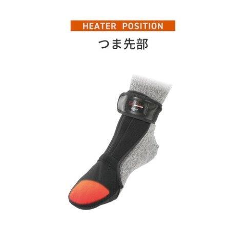 ヒートマスター　トゥーウォーマーSサイズ HEATMASTER（ヒートマスター） 取寄 12V ヒートトゥウォーマー Sサイズ