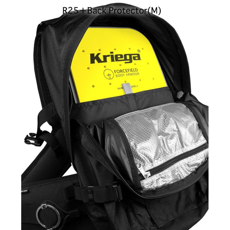 Kriega（クリーガ） R25 ラックサック KRU25 25L モーターサイクル専用