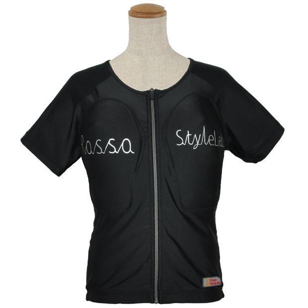 ロッソスタイルラボ(Rosso StyleLab) バイク用プロテクター レディース プロテクション Tシャツ ブラック M ROPRO-09 レディース  背中・胸部