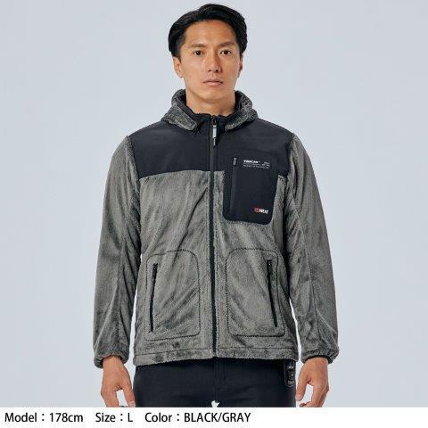 TAICHI 取寄 e-HEAT フリース インナーパーカ メンズサイズ RSU638
