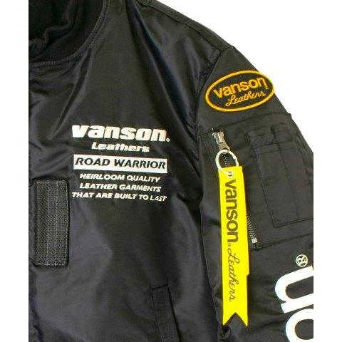 VANSON 取寄 MA-1ジャケット メンズサイズ TVS2408W バンソン