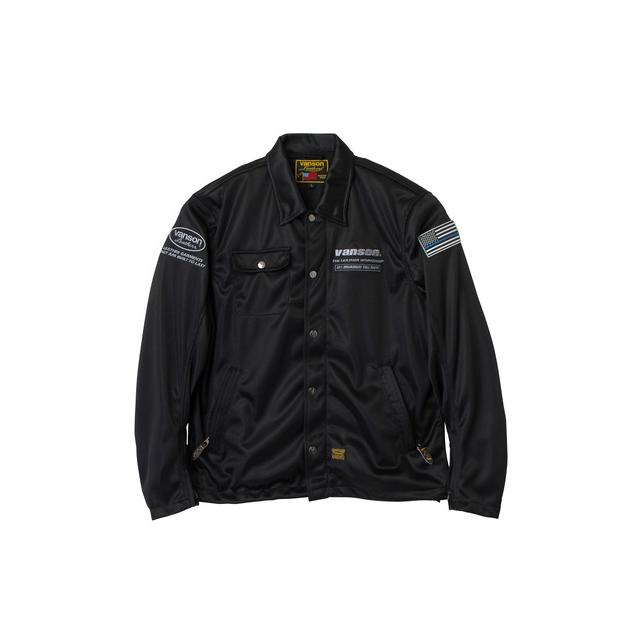 VANSON（バンソン） 取寄 メッシュコーチジャケット メンズサイズ
