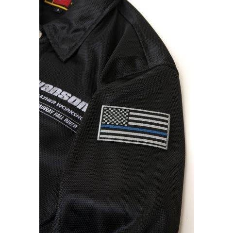 VANSON（バンソン） 取寄 メッシュコーチジャケット メンズサイズ
