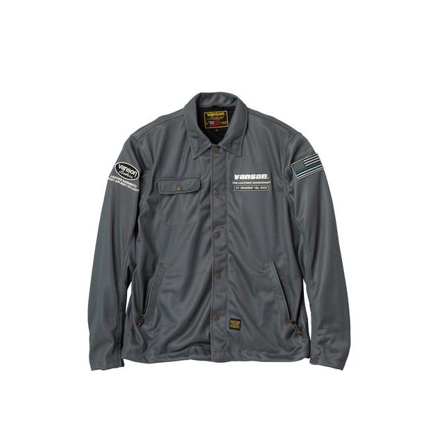 VANSON/バンソン　IV バイクジャケット（メッシュジャケット）Lサイズ VANSON（バンソン） 取寄 メッシュコーチジャケット メンズサイズ