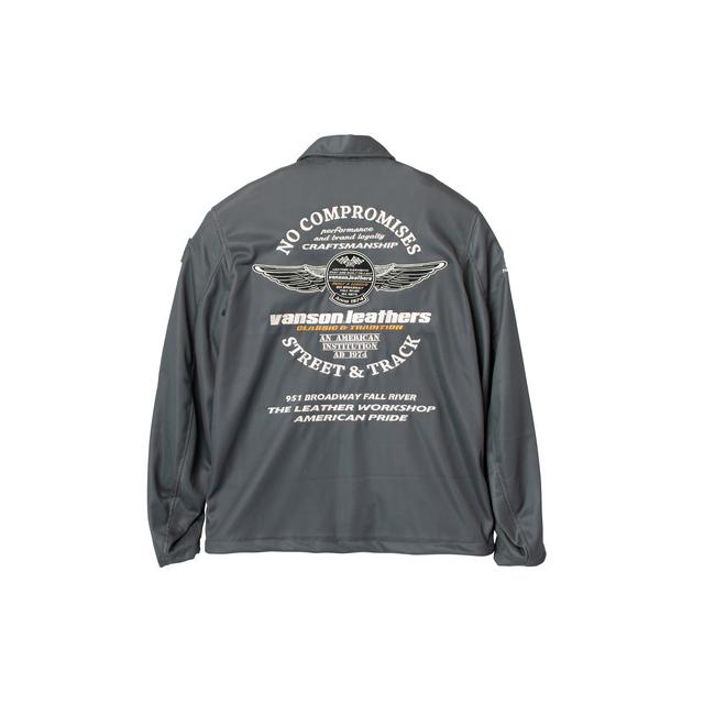 VANSON（バンソン） 取寄 メッシュコーチジャケット メンズサイズ