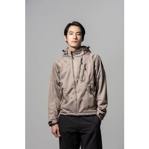 urbanism（アーバニズム） フードメッシュジャケット メンズサイズ