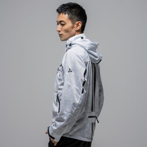 urbanism フードメッシュジャケット メンズ M urbanism（アーバニズム） フードメッシュジャケット メンズサイズ