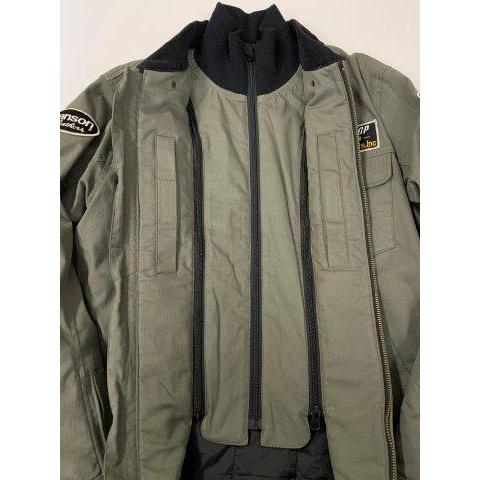 VANSON バンソン コットンジャケット ブラック Lサイズ SVS2203W 