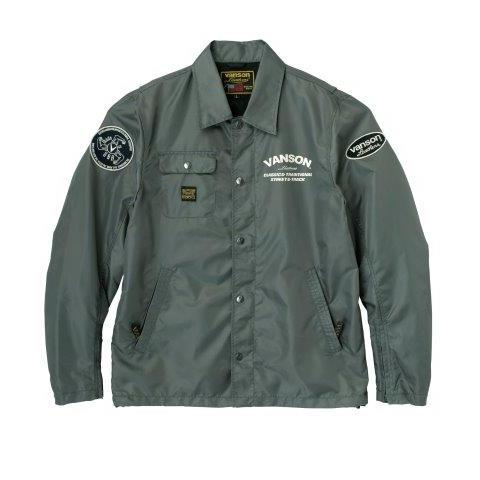 （美品）VANSON バンソン SVS2405S コーチジャケット 3XL VANSON（バンソン） コーチジャケット メンズサイズ SVS2405S : バイク