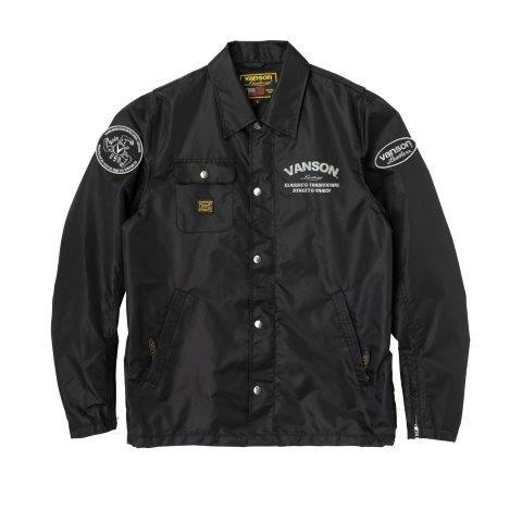 （美品）VANSON バンソン SVS2405S コーチジャケット 3XL VANSON（バンソン） コーチジャケット メンズサイズ SVS2405S : バイク