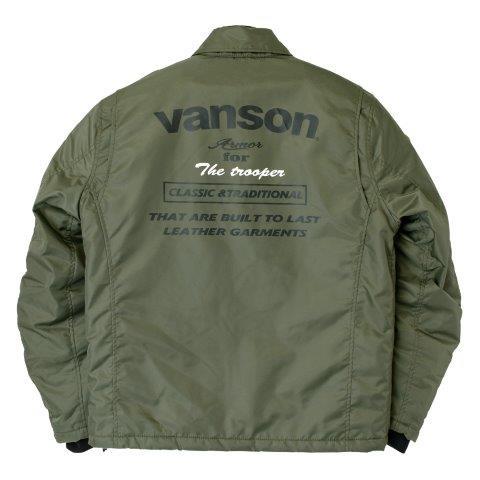VANSON（バンソン） コーチジャケット メンズサイズ SVS2405W : バイク