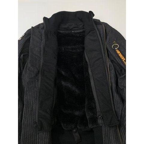 [バンソン]　VANSON 秋冬用バイクナイロンジャケット メンズ ベージュ VANSONバンソン NVJK-2307 モンスタージャケット グレージュ | すべて