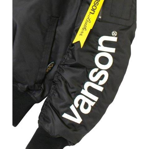 VANSON（バンソン） MA-1ジャケット メンズサイズ TVS2408W : バイク