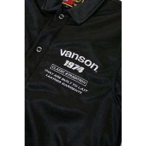 VANSON（バンソン） メッシュワークシャツ メンズサイズ TVS2505S