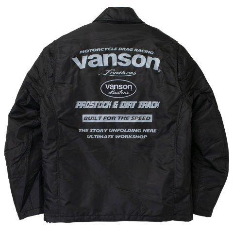 VANSON（バンソン） コーチジャケット メンズサイズ TVS2509W : バイク