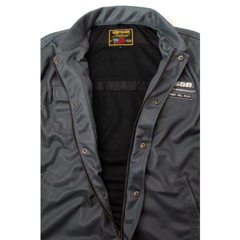 【VINSON】希少 バンソン メッシュバイカージャケット 3XL 黒 VANSON（バンソン） 2026春・夏新商品 VS26103S メッシュスウィング