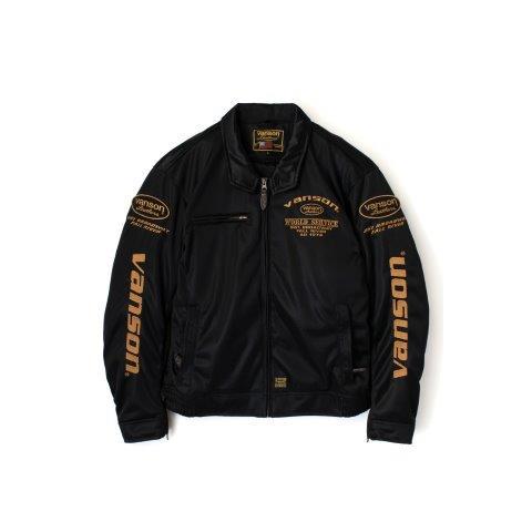VANSON バンソン メッシュスウィングトップジャケット ブラック