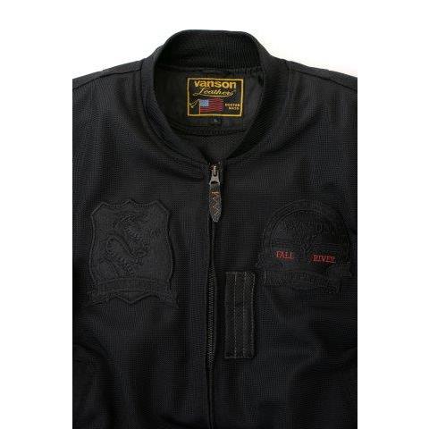 ★旧品番在庫処分 VANSON VS24101S MA-1フルメッシュジャケット ☆旧品番在庫処分 VANSON VS24101S MA-1 メッシュジャケット